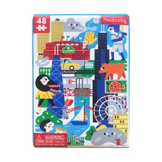 mudpuppy 迷你拼圖, 48片, 1盒