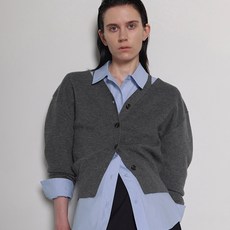 AtelierNain Lowell女款燈籠袖挖肩開襟衫 CD-2069