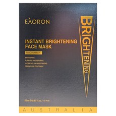 EAORON 水光黑面膜, 1盒, 5片