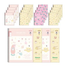 PENPIA 女童聽寫筆記本, 隨機出貨, 20入