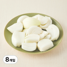 친환경 양파 나박썰기, 300g, 8개