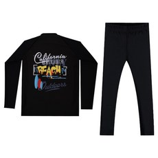 아쿠아티카 아동용 래쉬가드 상의 + 워터레깅스 세트 AQA381+AQA415