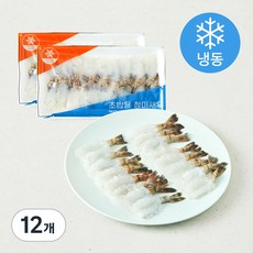 초밥용 청미새우 20미, 120g, 12개
