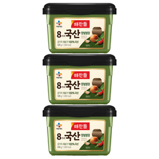8가지 국산 양념쌈장, 500g, 3개