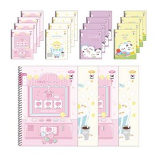 PENPIA 女孩小學線圈筆記本, 隨機發貨, 20個