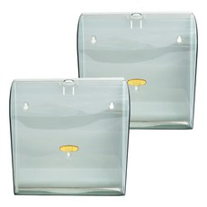 雙手萬能 抽取式擦手紙巾架 26公分寬 x 28公分高 x 10公分深, 綠色, 2個