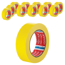 DADA 彩色和紙膠帶 30mm x 15m, 12個, 黃色