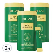 비비랩 뉴트리원 시카 콜라겐 R, 60g, 6개