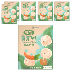 飯友 昆布貝貝胚芽寶寶粥，好營養 無調味，150g/包 x 4包入, 6盒