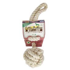 DoggyMan 多格漫 天然棉質長結繩潔牙遊戲 犬用, 1個, 85370