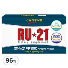 알유21 비타민C, 6정, 96개