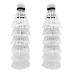 Masyatu 羽毛球, 白色, 1入, 12個