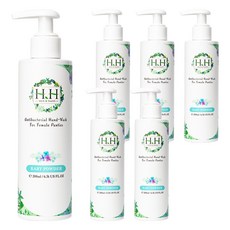 HH 草本新淨界 女性私密衣物抗菌手洗精 寶貝粉香, 200ml, 6瓶
