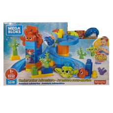 MEGA BLOKS 美高積木 躲貓貓水底探險 積木遊戲組 1+ First Builders, 1盒