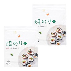 HADA 鍵庄 一番摘 壽司燒海苔 肉厚柔軟、海味鮮甜、入口即化, 21g, 2包
