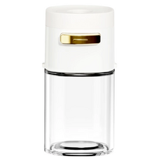 定量調味瓶 玻璃材質 綠/黃色, 牛奶白 201g, 3個