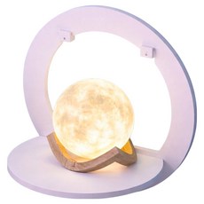 Locus 室內設計壁掛式圓形層架支架, 白色