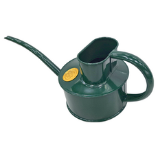 HAWS 金屬澆花器 無花灑頭款 155 Pot Waterer 英國製造, 森林綠, 1個