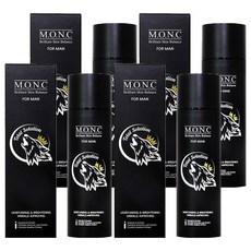 M.O.N.C 男士保濕亮白撫紋護膚露, 4個, 130ml