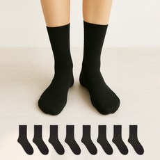 女款韓國產鞋頭開孔NO雙層加強長筒襪 8雙組