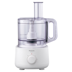 Panasonic MK-F311 2.4L 全能備料王 食物處理機 不銹鋼刀頭 三檔轉速 六種功能配件 家用 白色 + 透明色 葉片刀 切絲刀 切片刀 薯條刀 攪拌刀片 揉麵刀片 刀片架 刀片收納盒