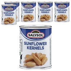 SALYSOL 薩里 迷你罐頭 葵花籽 西班牙老牌零食大廠 可隨身攜帶 香脆可口越吃越涮嘴, 55g, 6罐