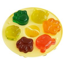 LITTLE CLOUD 軟矽膠動物鬆餅模具黃色, 1個, 黃色