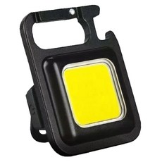 D型鑰匙扣燈，27g，塑膠金屬材質，4個