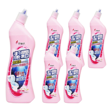 farcent 花仙子 潔霜免刷洗馬桶清潔劑 百花, 500ml, 6瓶