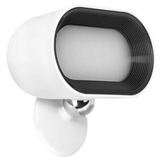 遙控觸摸USB充電式無線多功能磁吸360度旋轉可調色溫七彩光壁燈, 白色