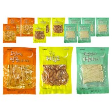 더먹다 자연오감 맥반석 오징어 3p + 왕오징어 구이 2p + 구운 쥐치포 2p, 2세트