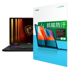 YADI 亞第 防眩抗反光16：10水之鏡保護貼 MSI Pulse A17 AI+ C3XWGKG專用 PF4HAG-W170, 透明, 1片