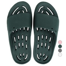 paperplaneskids 兒童用低腳背防滑浴室拖鞋, 1個, 綠色