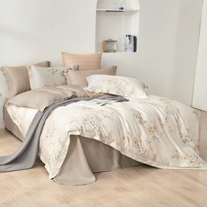 LoveCity 寢城之戀 50支100%萊賽爾天絲 兩用被床包組 台灣製