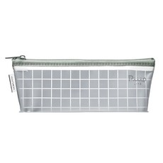 KOKUYO 國譽 Piiip Light 薄型透明筆袋, 灰色, 1個