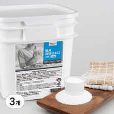 탐사 과탄산소다 버킷, 5kg, 3개