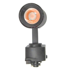 INNOTEK 大友照明 LED軌道燈 7W 白光/自然光, 黑殼 + 黃光, 1個