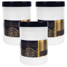 ESTESOPHY 亮白礦物油海鹽身體磨砂膏, 1110g, 3個