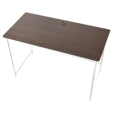 AMOS 亞摩斯 大平面工作電腦桌 DCA015, 胡桃木色