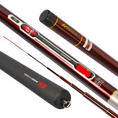 HAIDON 海東 雷聲淡水釣魚竿, 勃根地紅 + 白色