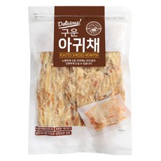 해맑은푸드 구운 아귀채, 200g, 1개