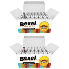 벡셀 베이직 알카라인 건전지 AA 24개 + AAA 24개 콤보팩, 48개입, 2세트