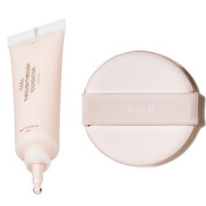 Ameli 潤色粉底液 30ml+粉撲, 013 Porcelain, 1組