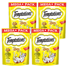 Temptations 喵愛餡 貓點心, 火烤嫩雞口味, 160g, 4包