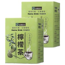 蔴鑽農坊 黑琵檸檬茶, 3g, 15包, 2盒