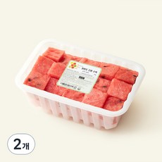 한반도 간편 수박, 2개, 1kg