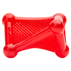 EETOYS 宜特 扭扭藏食器 TPE 柔軟耐咬材質 藏食設計 可玩可吃 點凸表面磨牙潔齒, 1個