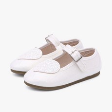 Kiphant 女童愛心亮片瑪莉珍鞋 A-12