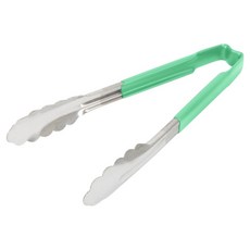 VOLLRATH 多色食品夾 30.5cm 綠色 不鏽鋼材質 耐用易清洗, 1支