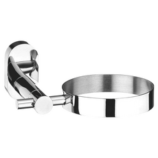 Kela 壁面吹風機架, 316不鏽鋼, 立放式收納, 亮銀, 1個